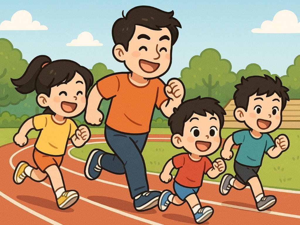追光丨父爱·体育·力量