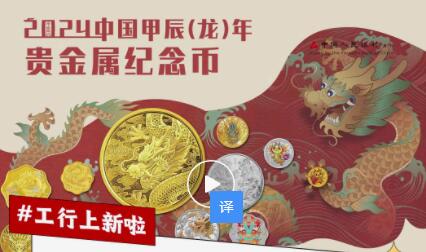 2024中国甲辰（龙）年贵金属纪念币